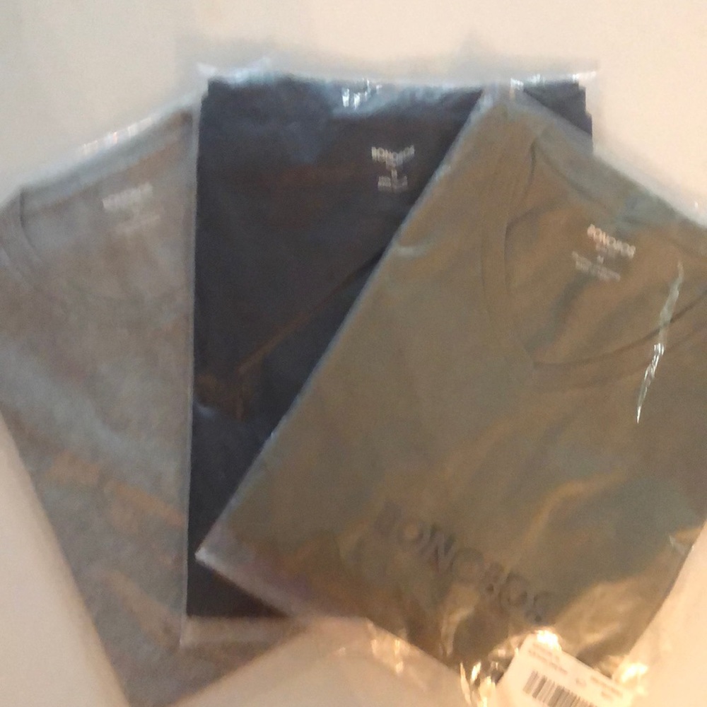 3 New bonobos everyday tee size M slim fit